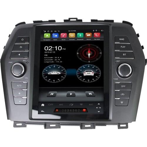 CarPlay & Android Auto Tesla Style PX6 9.7" Android 9.0 Car Radio DVD GPS for Nissan Maxima 2016 Bluetooth 5.0 WIFI Easy Connect