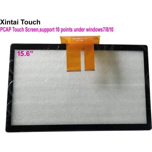 Fast shipping! 15.6" 10 points projected capacitive touch screen panel for LCD and monitor