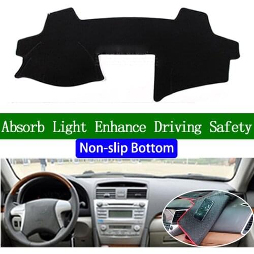 For Toyota camry 2006 2007 2008 2009 2010-2012 Non-slip Bottom Dashboard Cover Car Decals Car Stickers Interior Car Accessories