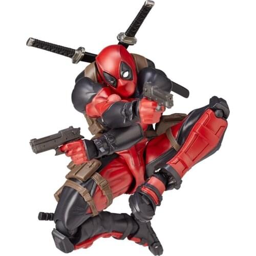 X-men Deadpool Action Figure Joints Moveable PVC Collectible Model Whole Equipment Dolls Kids Boys Toy Gift