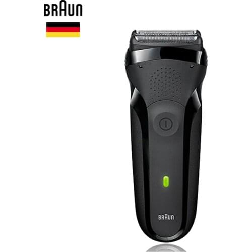 Braun Men Electric Shavers Series 3 301s Rechargeable Foil Beard Shaver Safety Razor Whole Body Washing Shaving Machine 100-240v