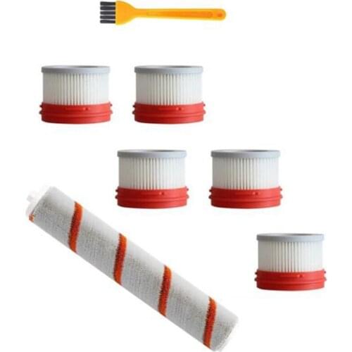 HEPA Filter for Xiaomi Dreame V8 V9 V9B V10 Handheld Vacuum Cleaner Accessories Hepa Filter Roller Brush Parts Kit