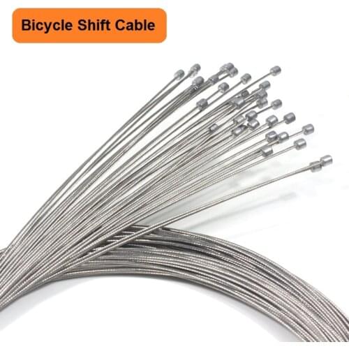 5PCS Bicycle Shift Cables Mountain Road Bike Shift Inner Cable Stainless Steel Derailleur Cable Bike Accessorie