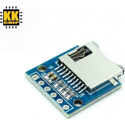 KKCHIP Micro SD Storage Expansion Board Mini Micro SD TF Card Memory Shield Module With Pins for Arduino ARM AVR