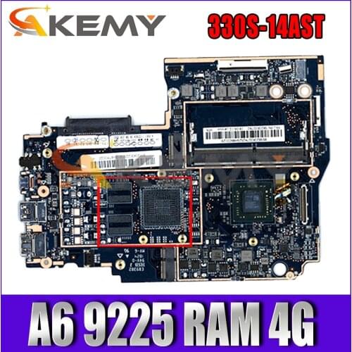 For Lenovo ideapad 330S-14AST laptop motherboard with CPU A6 9225 RAM 4G FUR 5B20R32742 5B20R32745 100% test work Mainboard