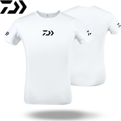 DAIWA 2020 New Fishing Clothing Summer Short Sleeve Deep Sea Sunscreen Breathable Clothes Anti-uv Ultrathin Fishing Shirt