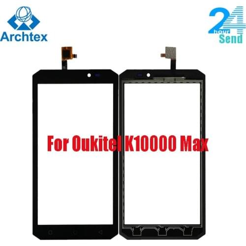 For Original Oukitel K10000 Max Touch Screen Panel Glass Lens Digitizer Sensor K10000 Max Touch TP +Tools 100% Test Stock