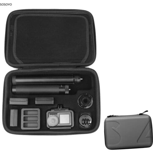 Portable carrying case DIY Storage Bag handbag Waterproof protection box For Dji OSMO ACTION sports Camera Accessories