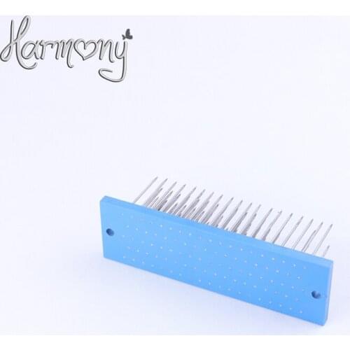 1 piece Hair hackle 27cm*8cm*9cm Korean High quality professional stainless steel remy hair hackle needle hairbrush 93 teeth