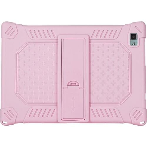 Silicone Case Protective Tablet Cover Cases with Adjustable Stand Holder Fit for Teclast P20HD 10.1 Inch