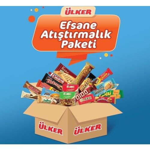 Awesome Ülker Legend Snack Pack FREE SHIPPING