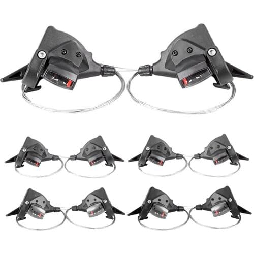 1 Pair 7/8/9/10/11 Speed Bicycle Shifter Brake Conjoined Derailleurs MTB Mountain Road Bike Cycling Disc Handle Shifter Levers