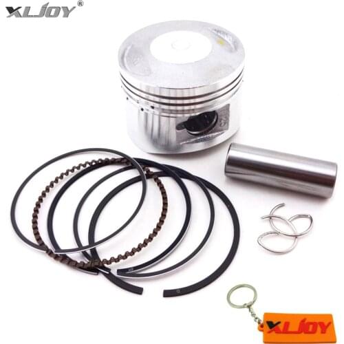 XLJOY Motorcycle Piston Pin Ring Set 52mm 14mm For Lifan 125cc Engine Pit Dirt Trail Bike ATV Quad Motor Bike