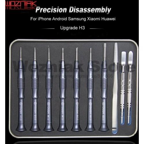 WOZNIAK Precision hardbound screw batch Dismantling most smartphones For iPhone Samsung Huawei Manual Tool Suite