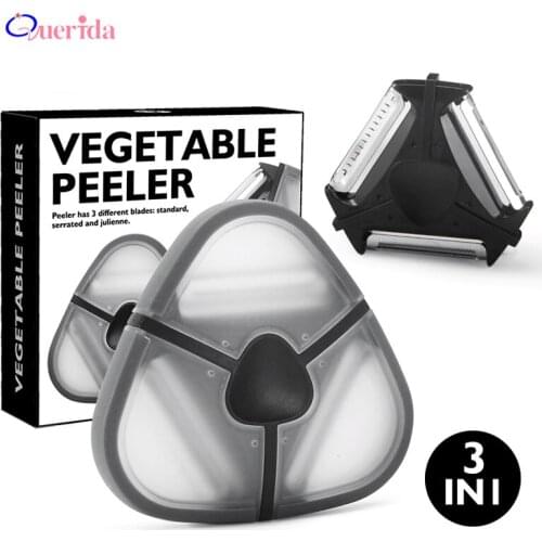 New Multi-function Three-in-one Grater Vegetable for Carrots Fruits Chopper Grater Slicer Cutter for Home Slicing Kitchen Gadget