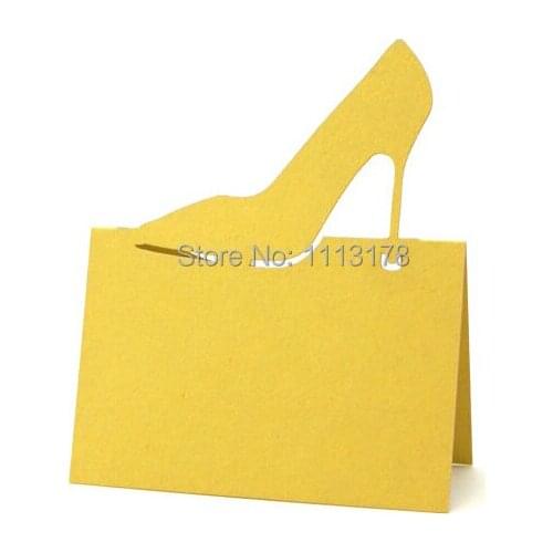 High Heel Wedding Place Card,Table Number, Birthday, Shoe, Bridal Shower, Bachelorette Party, Escort Card, Sweet 16, Rustic