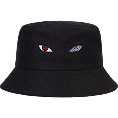 2021Red Cloud Bucket Hat Unisex Outdoor Japan Anime Cap Casual Foldable Fisherman Hats Sunscreen Beach Panama Hats