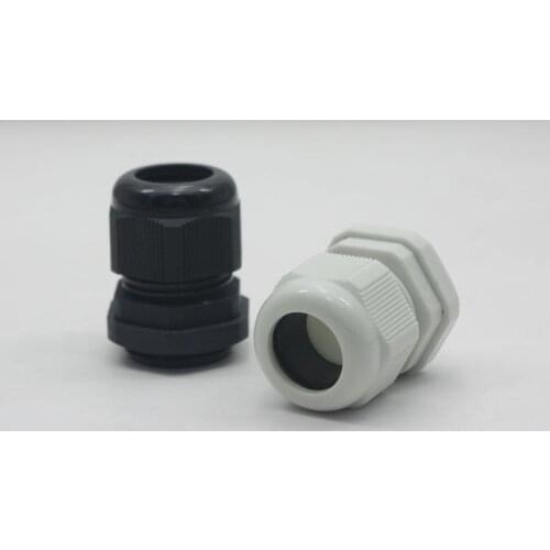 PG13.5 Nylon (PA) plastic cable gland seal fixed screw head corrugated pipe fittings connector