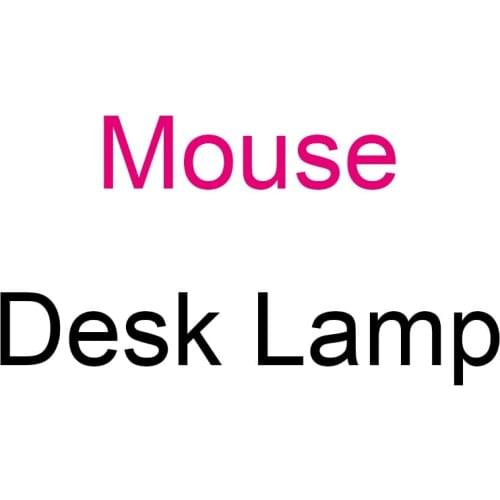 Postmodern Resin Animal Rat Mouse Table Lamp Small Mini Mouse Cute LED Night Lights Home Decor Desk Lights Seletti Bedside Lamp