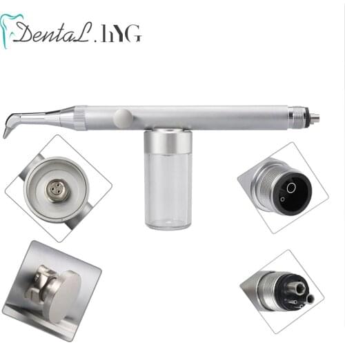 Dental Aluminum Oxide Blaster With Water Spray Microetcher Sandblasting Alumina System Dental Instrument