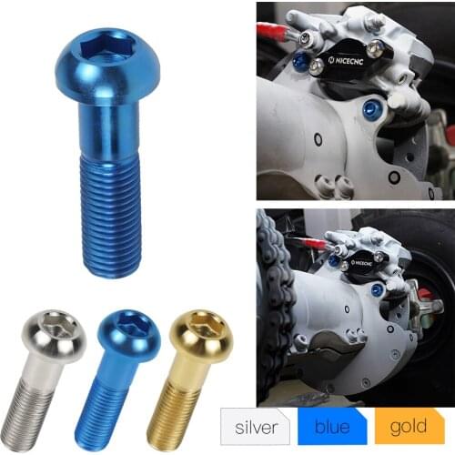ATV Brake Caliper M10x1.25mm Bolt Screw For Yamaha 700R 700 R 2020 Raptor 2013 - 2019 YXZ 1000R SS SE Sport Shift Accessories