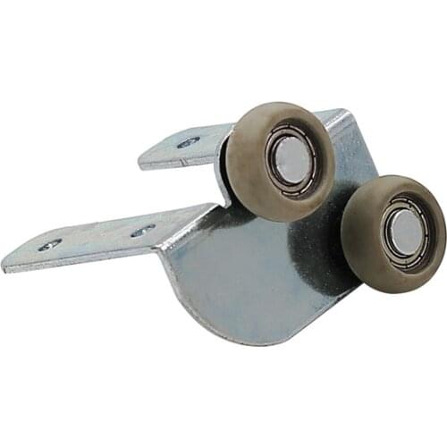 1pcs Old-fashioned door window upper pulley Old-fashioned slide window stainless steel top roller dual wheel window wheel