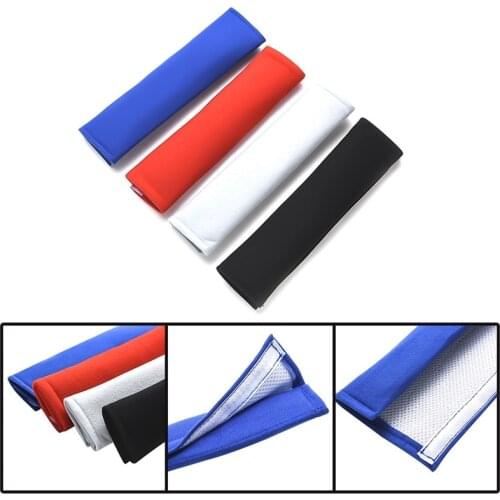 2Pcs/Set Auto Child Cotton Safety Belt for Cars Shoulder Protection Car-styling Pad On The Seat belt Cover Seat Belts Pillow
