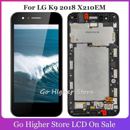 5.0"For LG K9 2018 X210EM X210K X210L X210S X210E X210NMW X210BMW LCD Display Touch Screen Digitizer Assembly