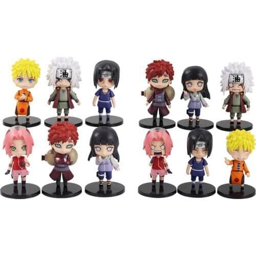6pcs/lot Anime Cartoon Action Figures Model Toys Children Gifts