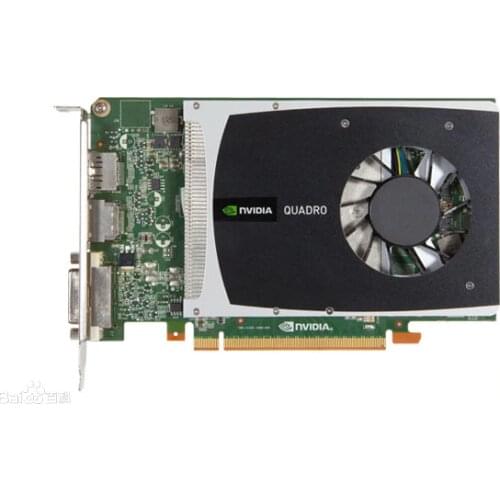 Used,Leadtek Quadro 2000 1GB GDDR5 128bit width Graphics card HDMI,DVI,DP