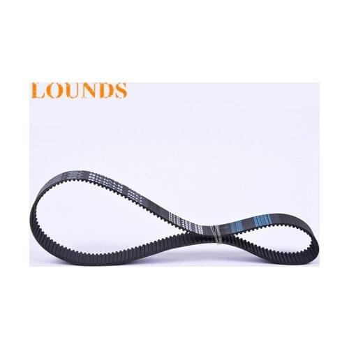 Free Shipping HTD531-3M-9 teeth 177 width 9mm length 531mm HTD3M 531 3M 9 Arc teeth Industrial Rubber timing belt 5pcs/lot