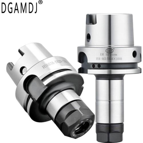 HSK holder hsk32a hsk40a hsk50a hsk63a er16 er20 er25 er32 er40 spring collet high speed cnc tool holder hska63 er milling chuck