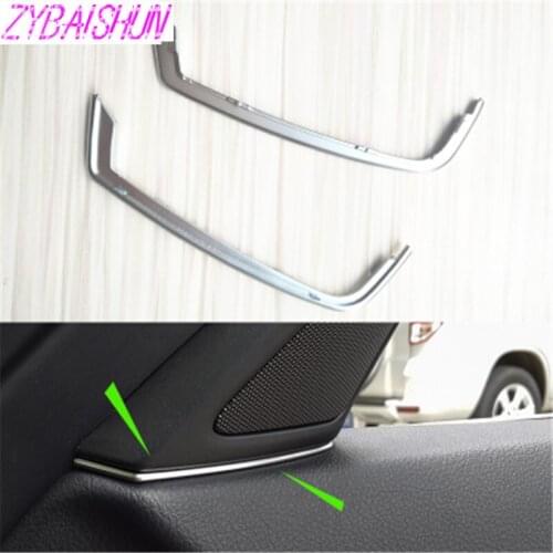 For BMW 5 Series 525 520 F10 2011 2012 2013 Car Audio Front Door Speaker Ribbon Stereo Removal Cover Finish Style Profiller