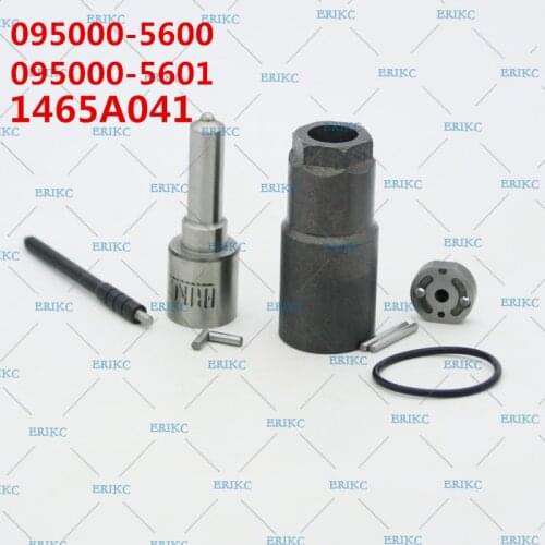 ERIKC 095000-5600 Fuel Injector 5601 Repair Kits 19# Nozzle DLLA145P870 093400-8700 for 1465A041 Mitsubishi L200 4D56 Euro4