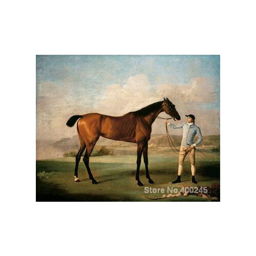 Canvas art Horse Paintings by George Stubbs Molly Long Legs Hand painted large size for living room High quality