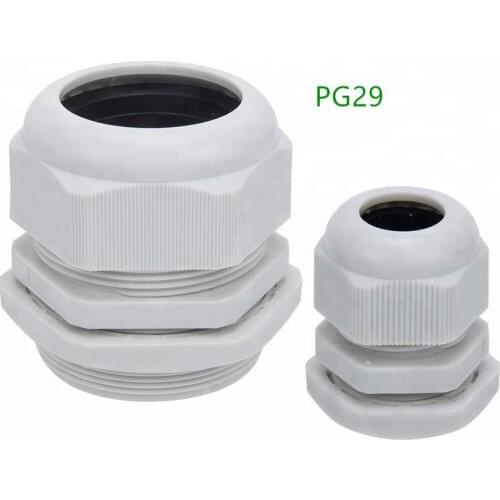 Cable Connnector Waterproof PA66 Cable Gland PG29 Wire Range18-25mm 10pcs/bag