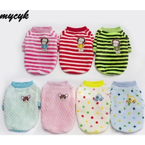 Mycyk Cute Dog Clothes For Small Dogs Chihuahua Yorkies Pug Clothes Coat Winter Dog Clothing Pet Puppy Jacket Ropa Perro Pink
