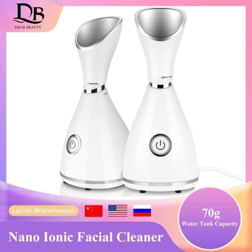 Nano Mister Nebulizer Skin Care Facial Steamer Facial Electronic Vaporizer Cleansing Sprayer Beauty Device Spa Face Freshener