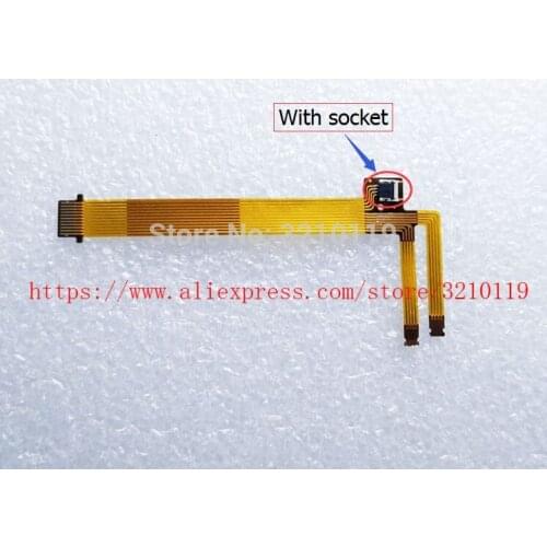 New Lens Aperture Shutter Flex Cable For NIKON J1 NIKKOR 10-30 mm 10-30mm 1:3.5-5.6 VR J1 J2 J3 V1 V2Repair Part with socket