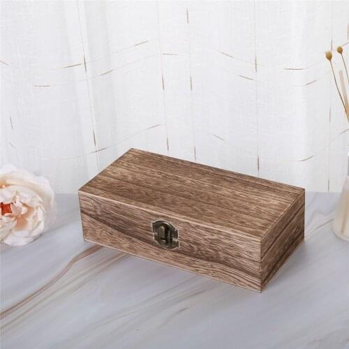 Portable Storage Box Retro Cigars Case Travel Humidor Box Holder Wooden Case Organizer Container Gift Box Smoking Accessories