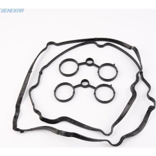 Benekar Set Gasket Rocker Cover Gasket 0249E6 0249E7 for Peugeot 3008 408 508 308S Citroen C4L C5 C3-XR 1.6T
