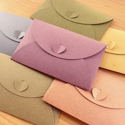 QSHOIC 50pcs/set envelopes for invitations weeding envelope 17.5*11cm(1inch=2.54cm) paper envelopes wedding invitation envelope