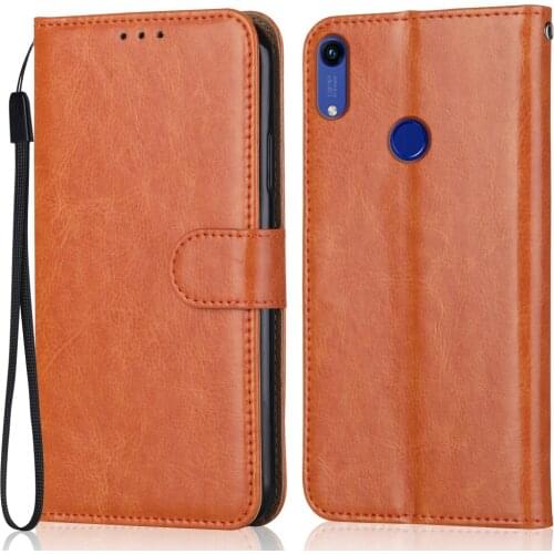 Folio Luxury Leather Case for On Huawei Y6s JAT-LX3 JAT-L29 JAT-LX1 JAT-L41 Wallet Stand Flip Case Phone Bag with Strap