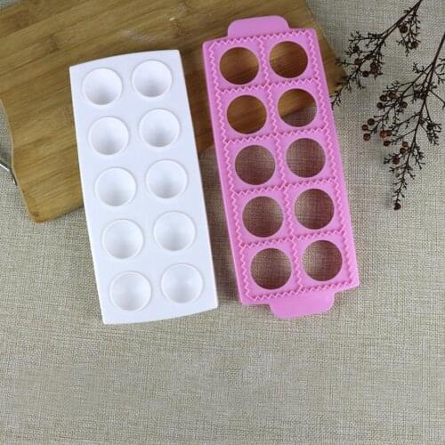 DIY Italian Dumplings Mould Fondant Chocolate Non Sticky Silicone Mold Cake Decoration Kitchen Pastry Baking Tool