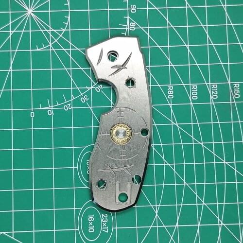 1 Piece Titanium Alloy Scale for SPYDERCO C158