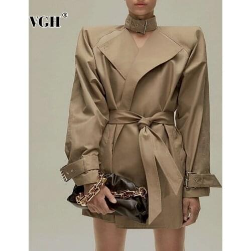 VGH Women's Long Trench Coats