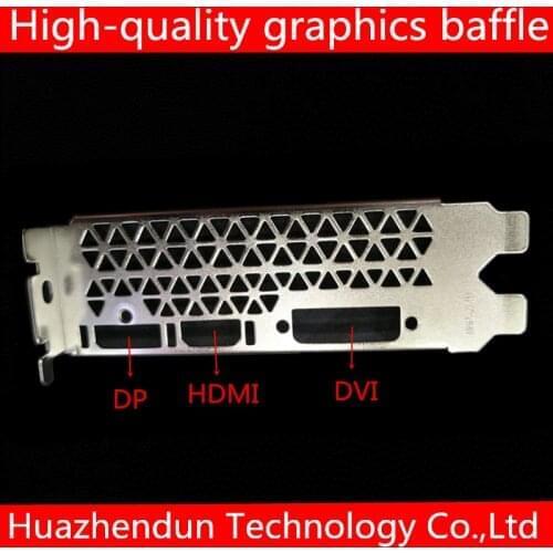 High Quality Graphics Bracket Original Colorful 1660 1660ti 2060 2070 Graphics Baffle DP+HD-MI+DVI interface 5pcs