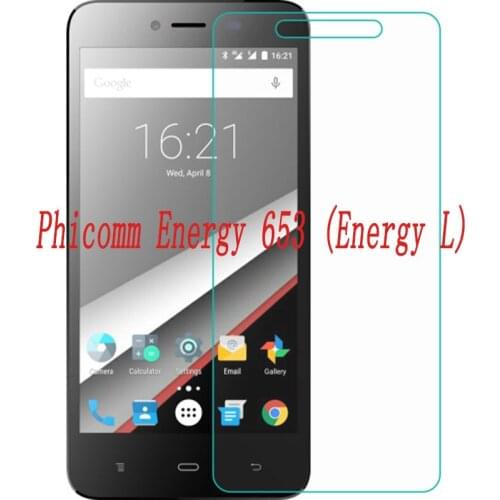 Smartphone Tempered Glass for Phicomm Energy 653 (Energy L) 9H Explosion-proof Protective Film Screen Protector cover phone