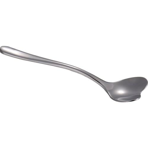 1PC Stainless Steel Heart Shape Coffee Spoon Kitchen Accessories Dessert Sugar Stirring Spoons Teaspoon Dinnerware