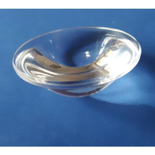 52mm Height 23mm Optical Glass Plano Convex Lens Optics Plano-convex Flashlight Lenses Semicircle Lamp Light Spotlights Lente